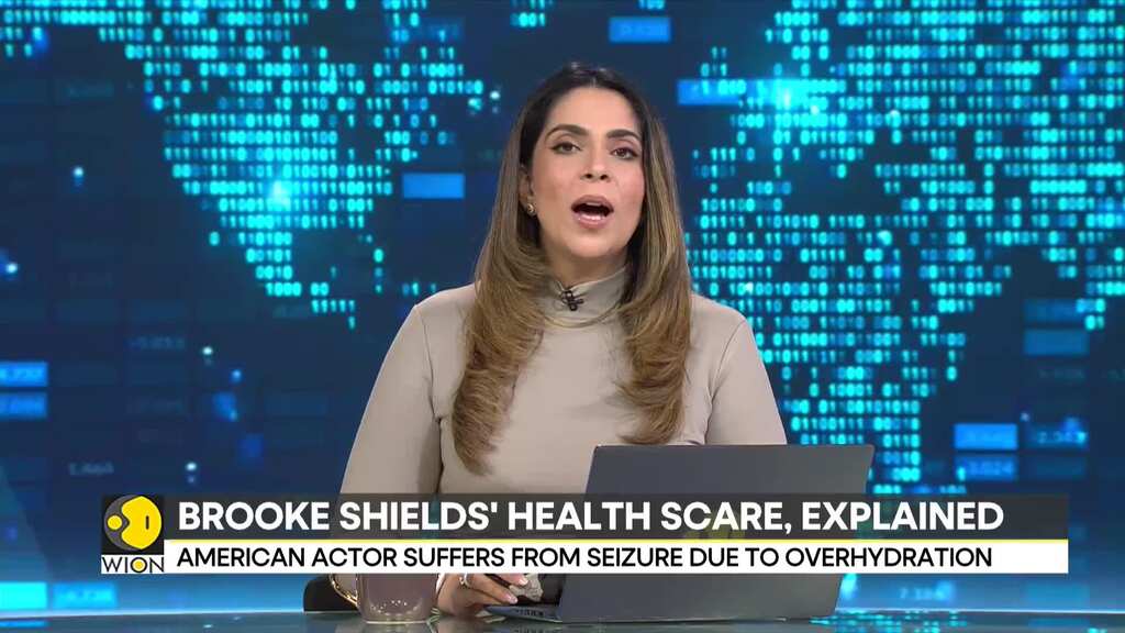 Brooke Shields: Drinking excess water led to seizure