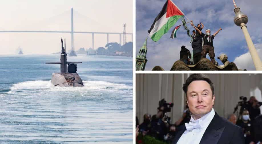 Morning brief: US nuclear submarine enters Middle East, world leaders call for aid corridor in Gaza, and more