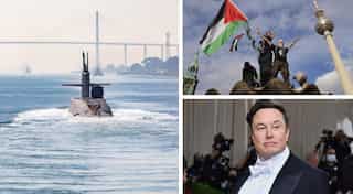 Morning brief: US nuclear submarine enters Middle East, world leaders call for aid corridor in Gaza, and more