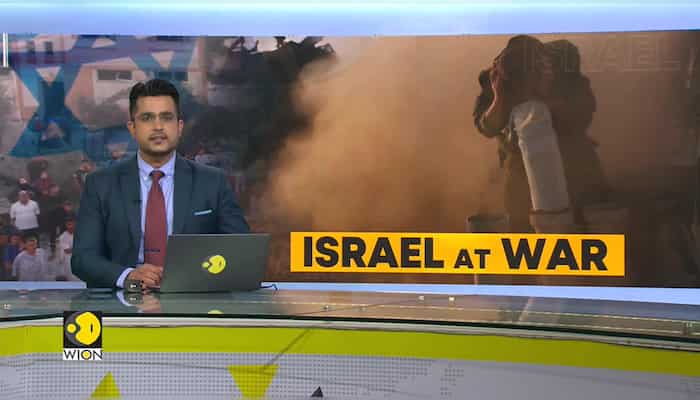 Israel-Palestine war: Flares fill Gaza sky amid relentless Israeli airstrikes