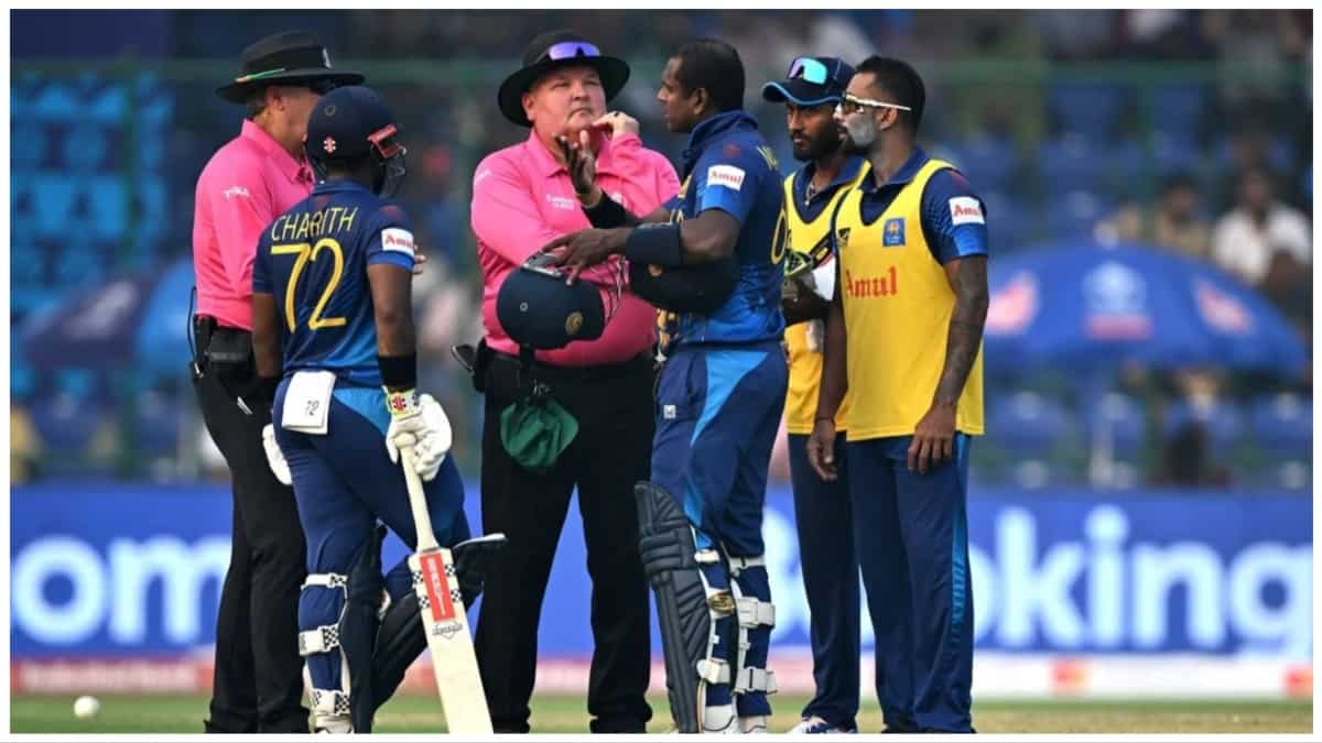 ODI World Cup 2023: 'You can't blame...,' India coach Rahul Dravid opines on Angelo Mathews time out dismissal