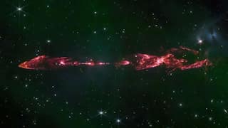 Into the depths of creation: James Webb Space telescope's new image shows spectacular birth of a star