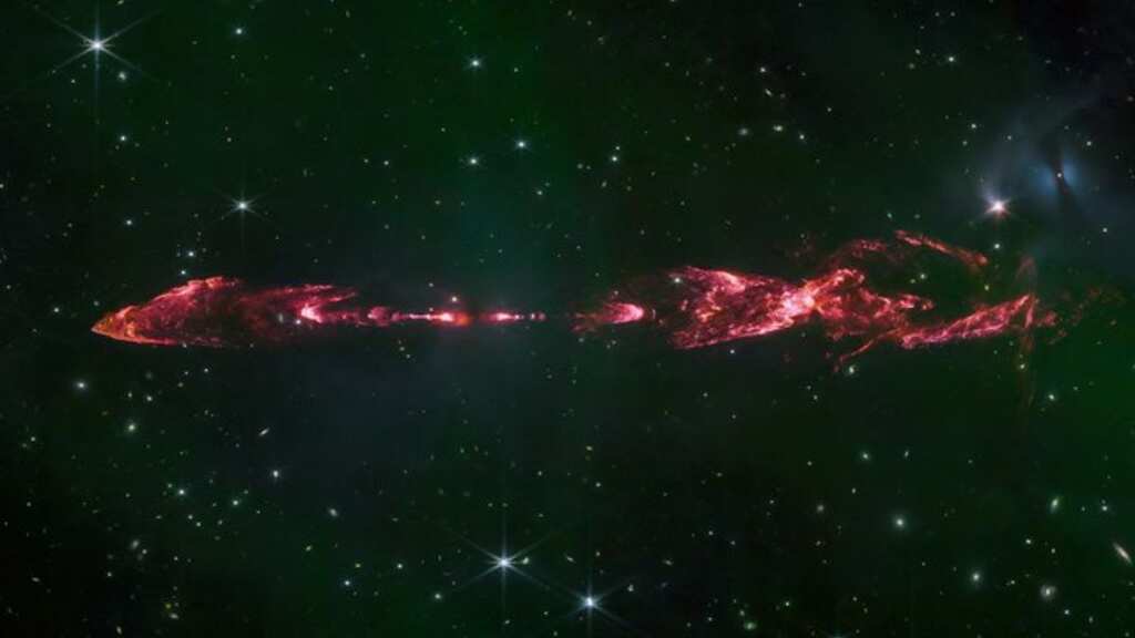 Into the depths of creation: James Webb Space telescope's new image shows spectacular birth of a star