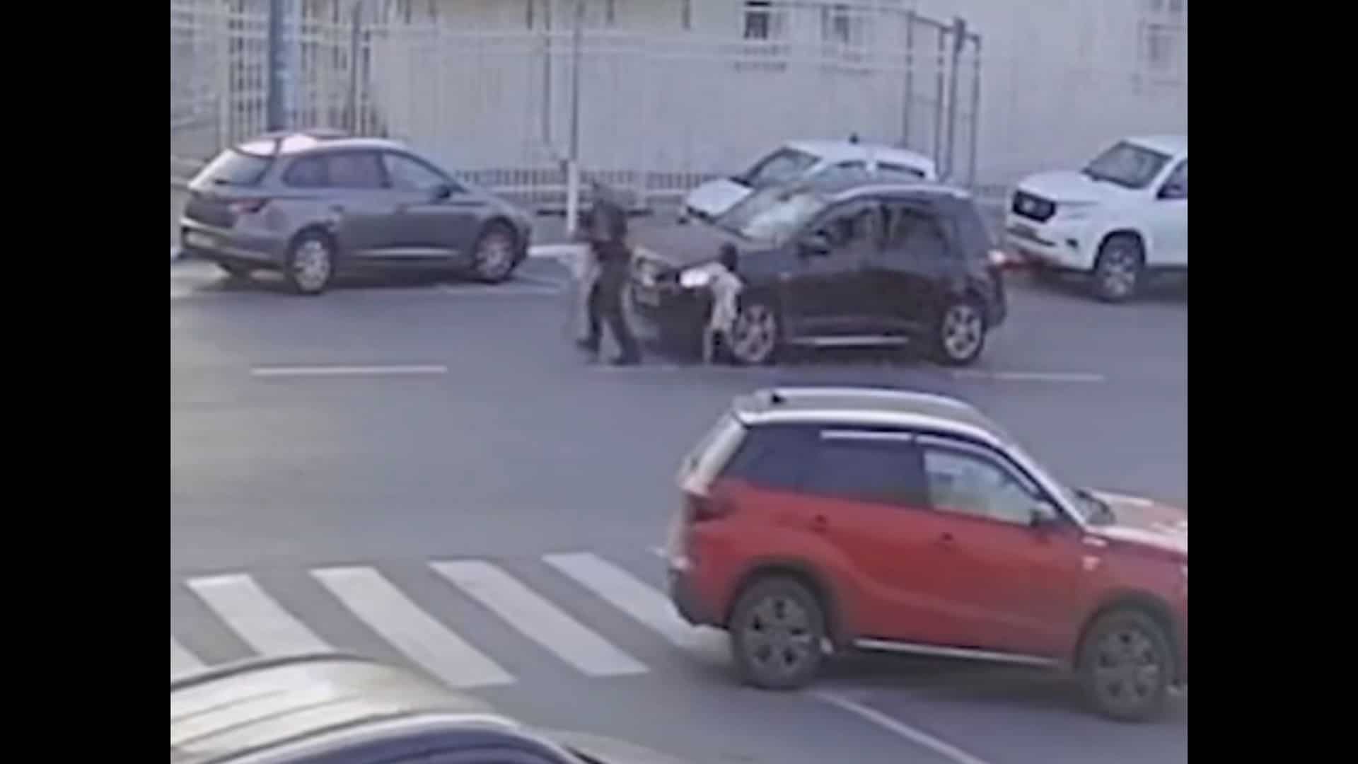 TRIGGER WARNING: Hamas terrorists shoot Israeli woman at point-blank range in front of her children. Video TRIGGER WARNING: Hamas terrorists shoot Israeli woman at point-blank range in front of her children. Video