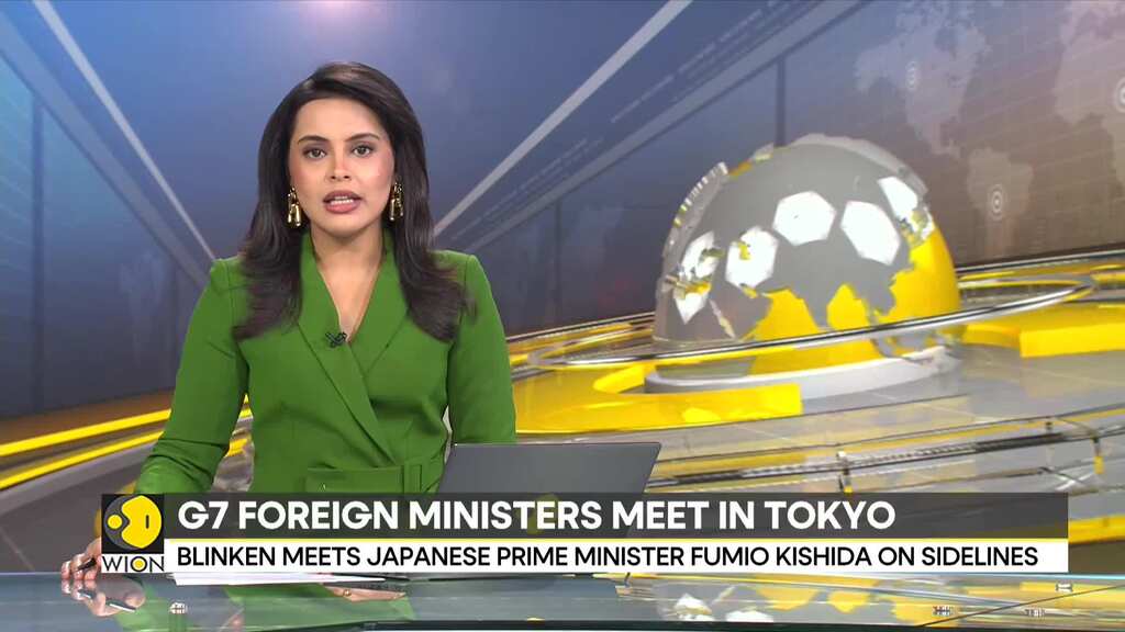 G7 meet in Tokyo: Israel-Palestine war to dominate the talks | Blinken calls for unity amidst war