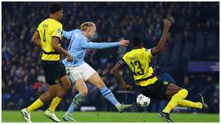 Football: Erling Haaland scores twice as Manchester City clinch a place in Champions League last 16