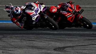 Francesco Bagnaia , Jorge Martin continue MotoGP title fight with three races left