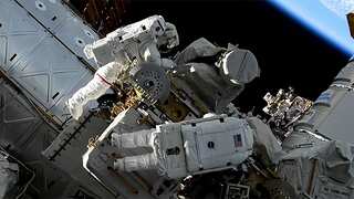 Watch: Astronauts accidentally let a tool bag slip away in space. Now it is orbiting Earth