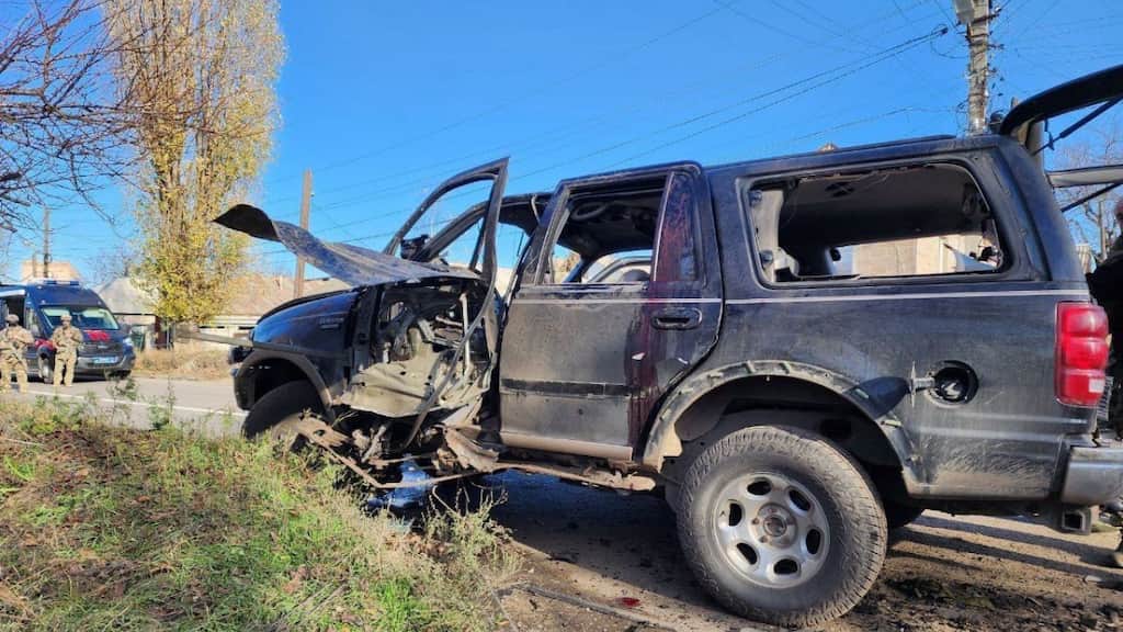 Mikhail Filiponenko: Russia-backed politician killed in car bomb attack in eastern Ukraine