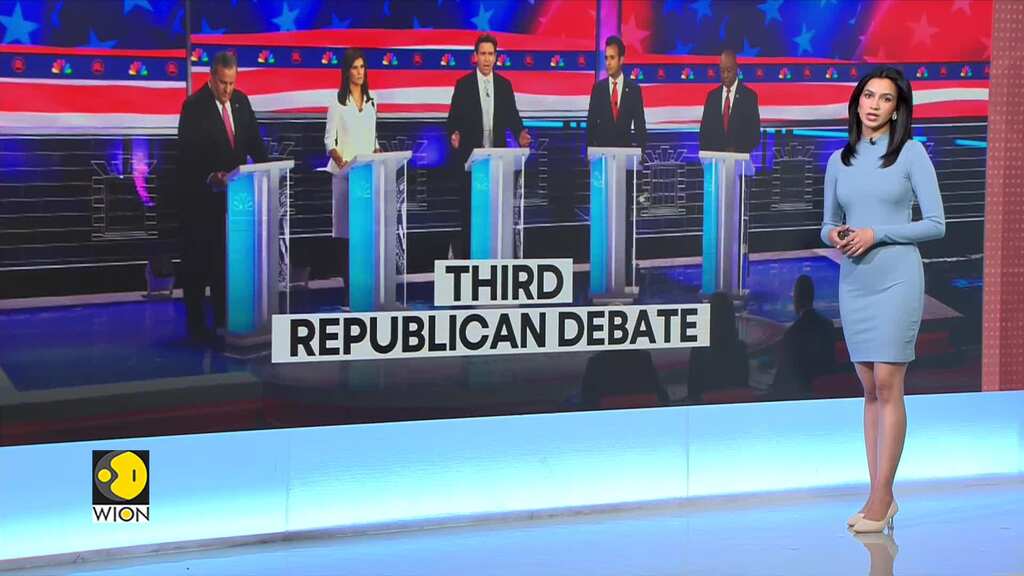 Third Republican debate kicks off; Haley calls Ramaswamy 'scum' condemning personal attacks
