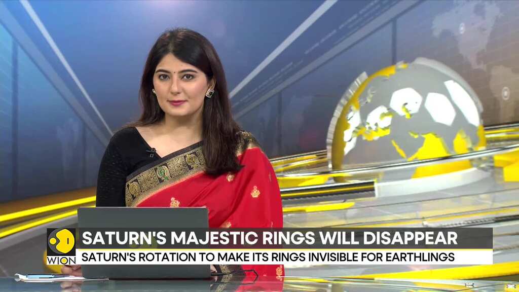 Saturn's rings will vanish in just 18 months