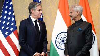 Indian EAM S Jaishankar and US Secretary of State Antony Blinken hold talks ahead of '2+2' dialogue