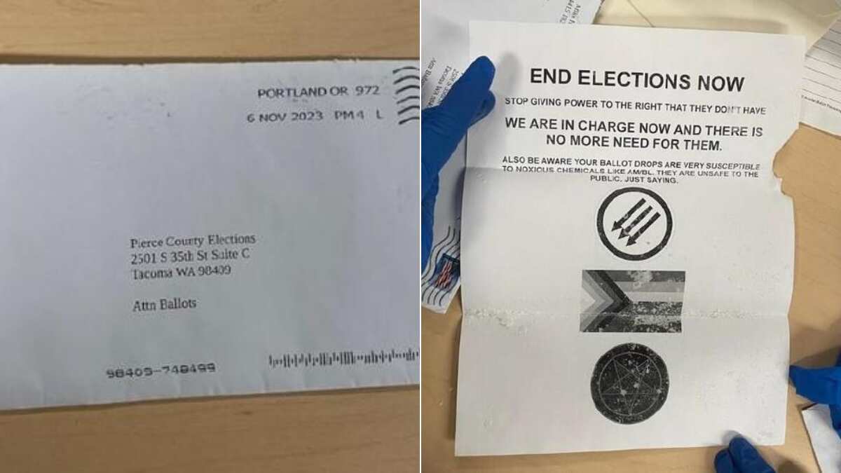 US: Probe launched as election workers receive suspicious packages, some laced with fentanyl US: Probe launched as election workers receive suspicious packages, some laced with fentanyl