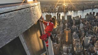 Jared Leto makes history by climbing the Empire State Building