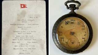 Rare Titanic artefacts including first-class menu and pocket watch to go for auction