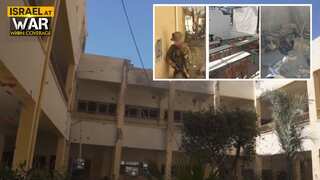 Video: Hamas used a school in Gaza as its military base, claims IDF