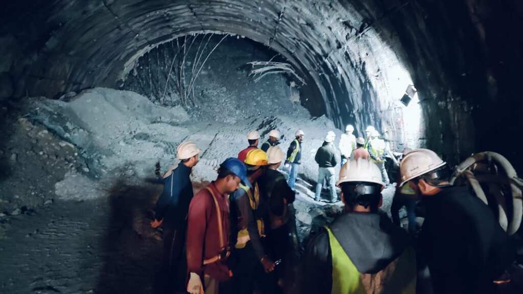 India: Under-construction tunnel collapses in Uttarakhand, 36 feared trapped; rescue efforts in progress