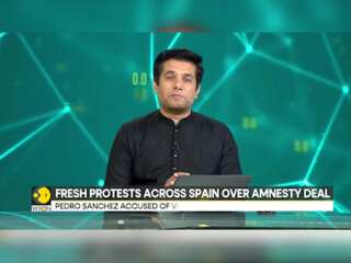 Thousands protest across Spain at proposed Catalan Amnesty