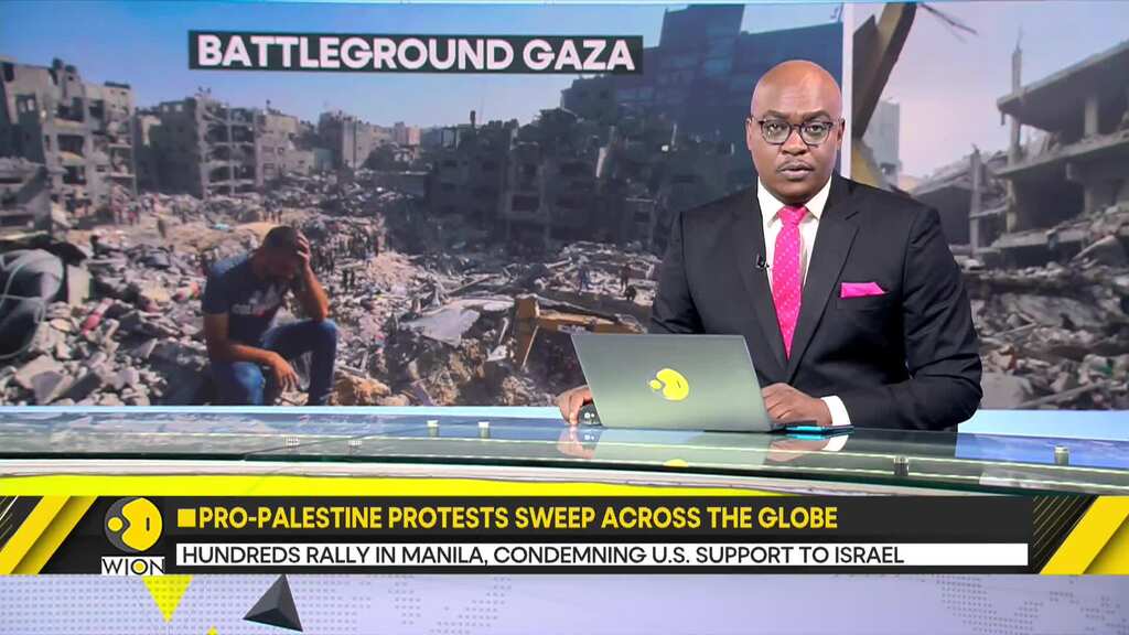 Israel-Hamas war: Protesters stage demonstrations across the world in support of Gaza