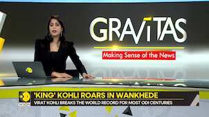 Virat Kohli scores record-breaking 50th ODI century | ICC World Cup 2023 | Gravitas