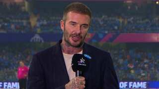 David Beckham backs youthful England to win Euro 2024 while in attendance for India-New Zealand World Cup SF