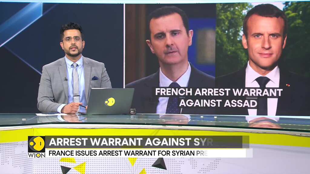 French arrest warrant against Syrian President Assad