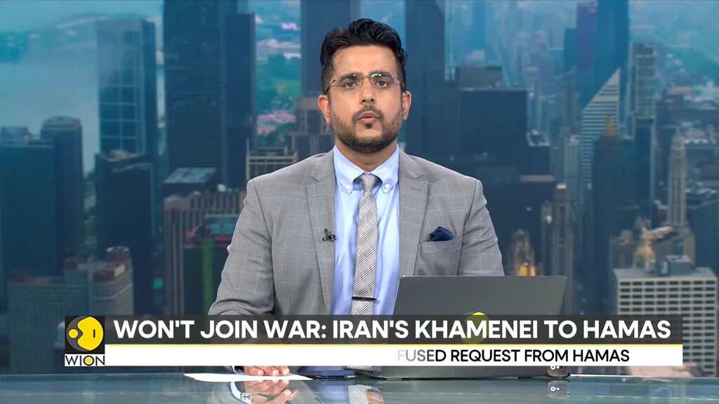 Israel-Palestine war: Iran's Supreme leader Khamenei refuses request from Hamas to join the war
