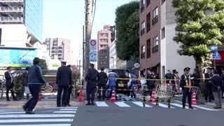 Man arrested after car crashes into barricade near Israel embassy in Tokyo