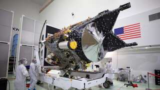 In a first, NASA experiment transmits data via laser to and from far beyond Moon