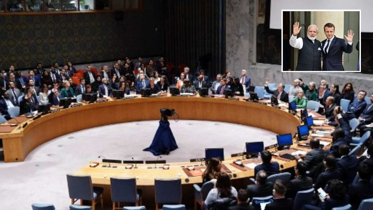 France assures support to India, three others for permanent seat at UN Security Council France assures support to India, three others for permanent seat at UN Security Council