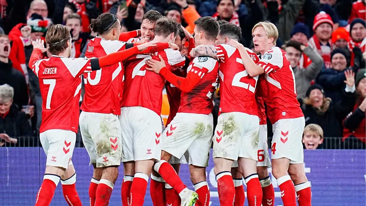 Delaney books Denmark's Euro 2024 berth in 2-1 win over Slovenia