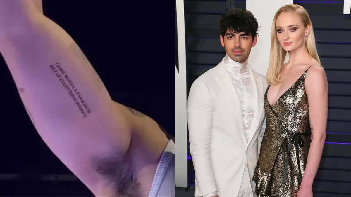 Joe Jonas' new tattoo about being 'broken' post divorce goes viral