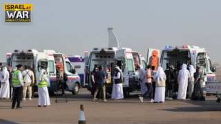 Israel-Hamas war: First group of wounded Palestinian children arrives in UAE