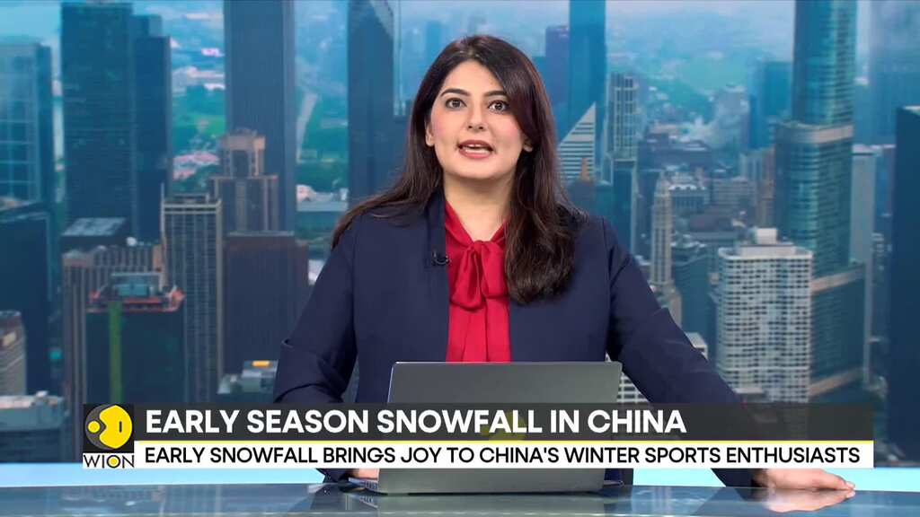 Early snowfall brings joy to China's winter sports enthusiasts