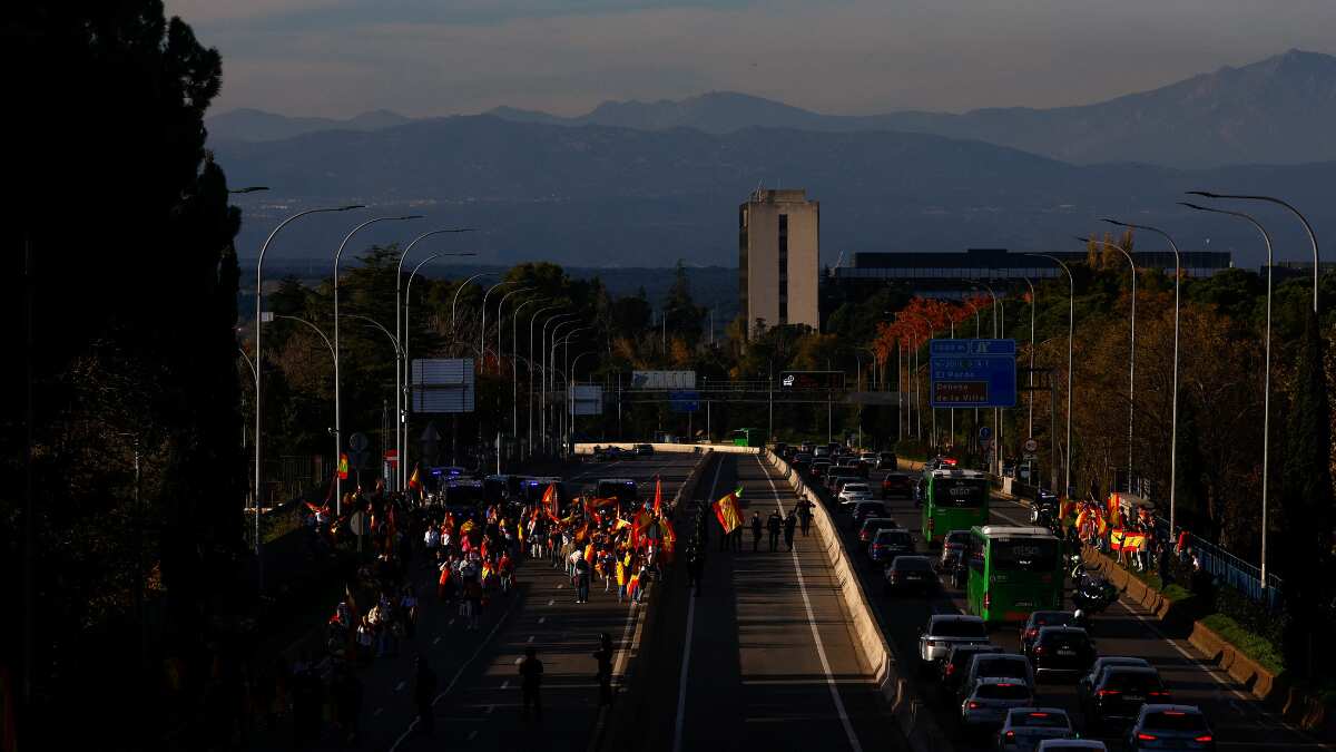 Protests across Spain
