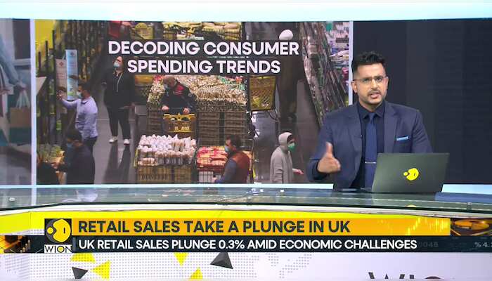 UK retail sales plunge 0.3% amid economic challenges | World Business Watch