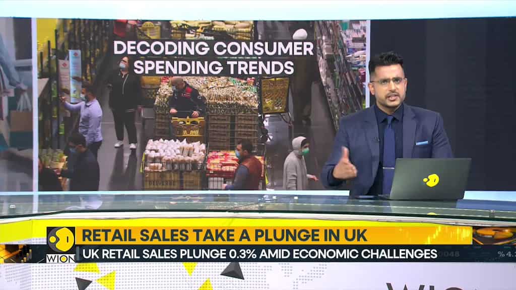 UK retail sales plunge 0.3% amid economic challenges | World Business Watch