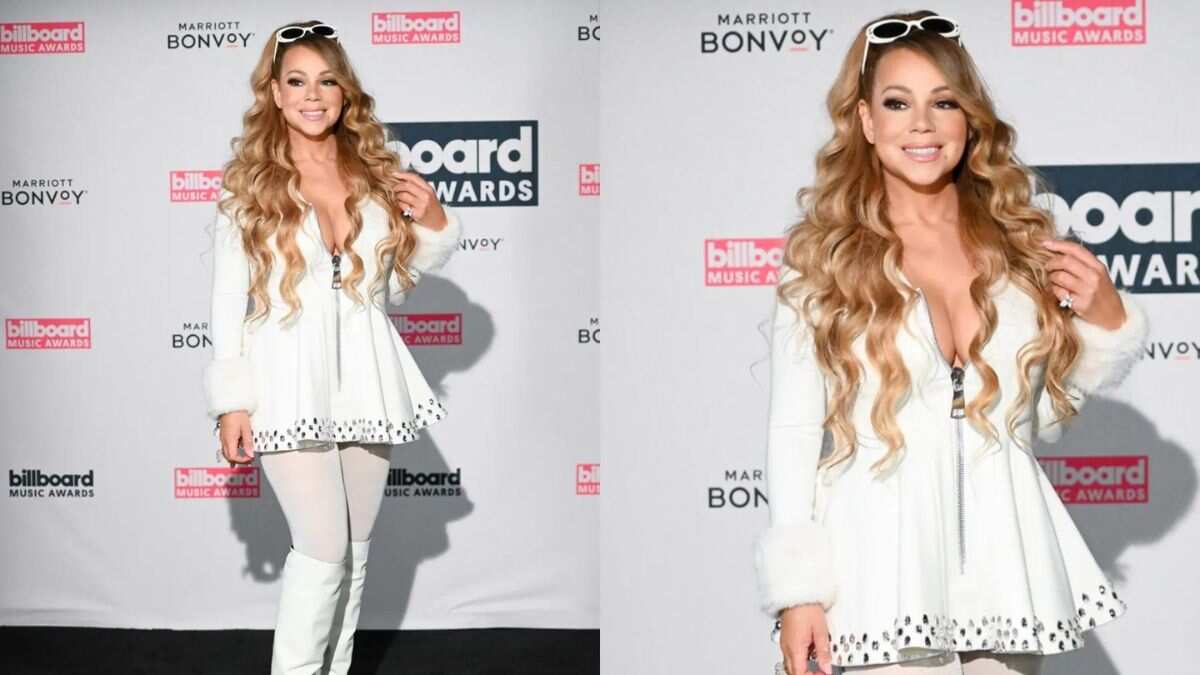 Stunner! Mariah Carey dons '60s-inspired minidress at Billboard Music Awards 2023 Stunner! Mariah Carey dons '60s-inspired minidress at Billboard Music Awards 2023