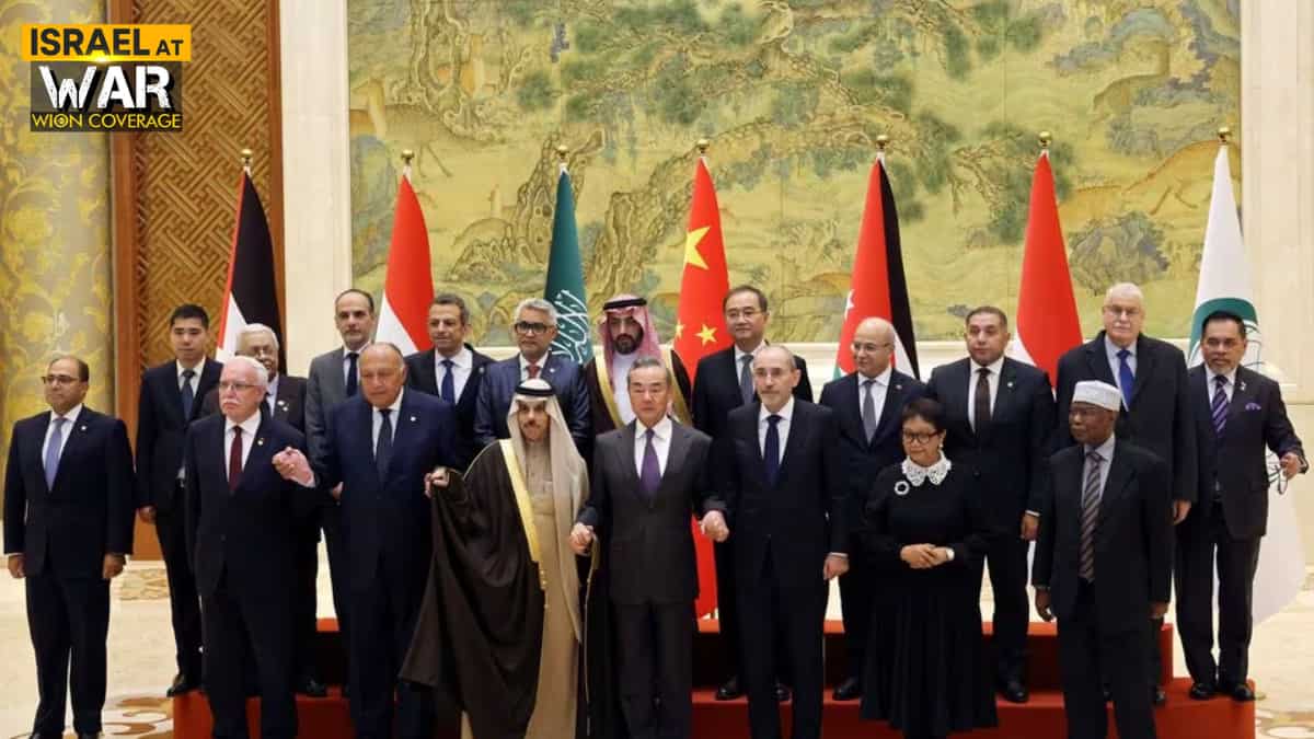 Israel-Hamas war: Foreign ministers of China, Arab and Islamic nations call for immediate ceasefire Israel-Hamas war: Foreign ministers of China, Arab and Islamic nations call for immediate ceasefire