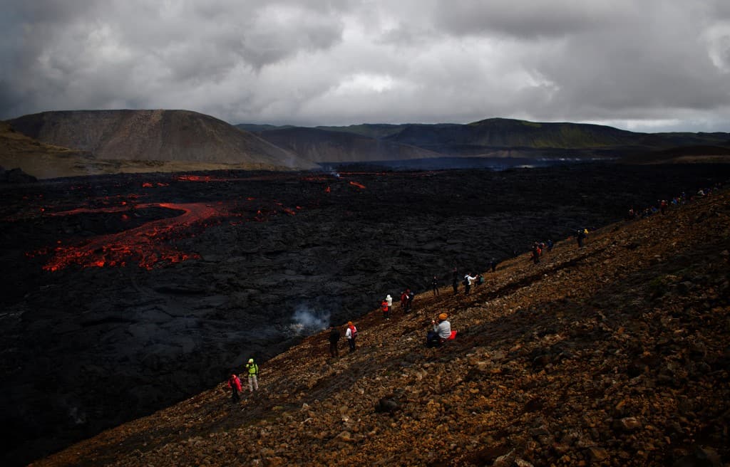 A 30-minute warning might be all Iceland residents get when the volcano erupts: Met Office
