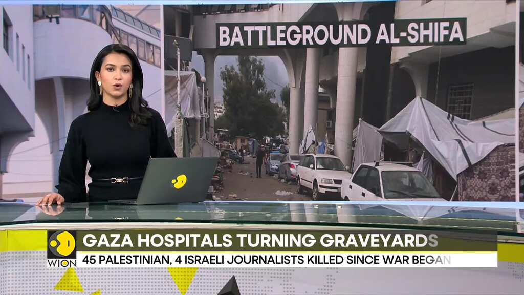 Israel-Palestine war: 45 Palestinian, 4 Israeli journalists killed since war began | WION