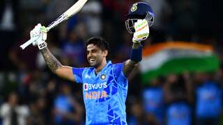 India's Suryakumar Yadav named ICC T20I cricketer of the year for second time in a row