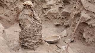 Mummies of children from at least 1,000 years ago unearthed near residential area in Peru