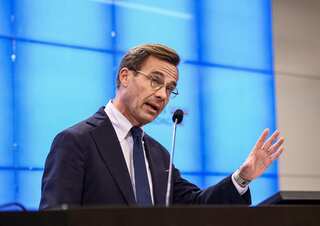 ‘Israel has right to genocide’, Swedish PM’s horrible gaffe at event attended by Palestinian supporters. Watch