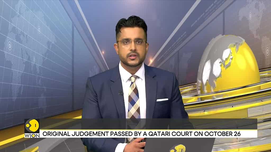 Eight India sailors on death row in Qatar, were arrested in August 2022 | World News | WION