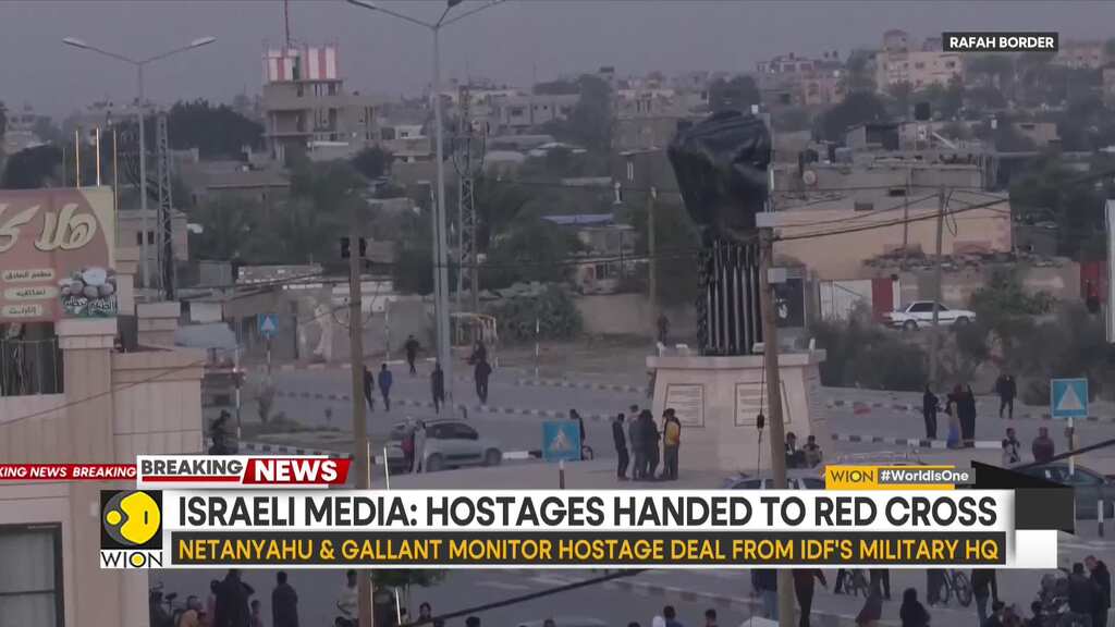 Israel Hostages release: Gaza hostages cross border to Egypt, set to return to Israel