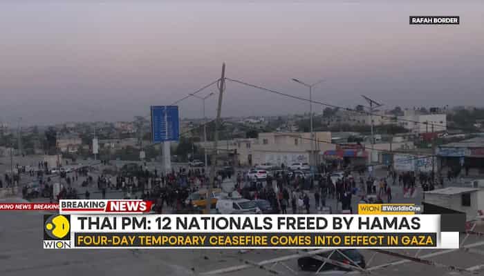 Hostages release: Thai PM says 12 nationals freed by Hamas