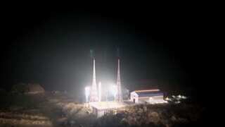 North Korea rocket stage exploded after separation during launch, video suggests