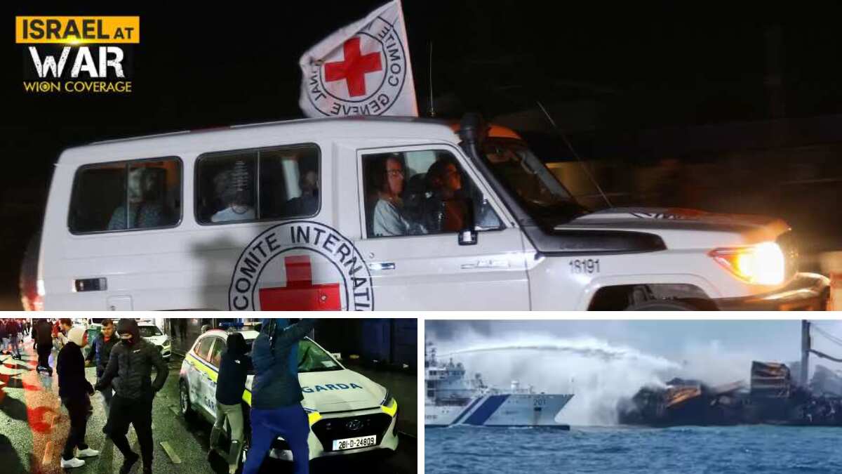 Top 10 world news: Hamas releases 24 hostages, 34 arrested in Dublin riots, and more