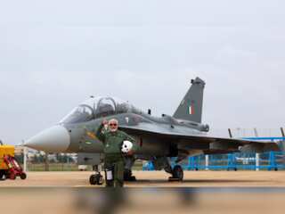 In Pics: Indian Prime Minister Modi soars high in Tejas fighter aircraft